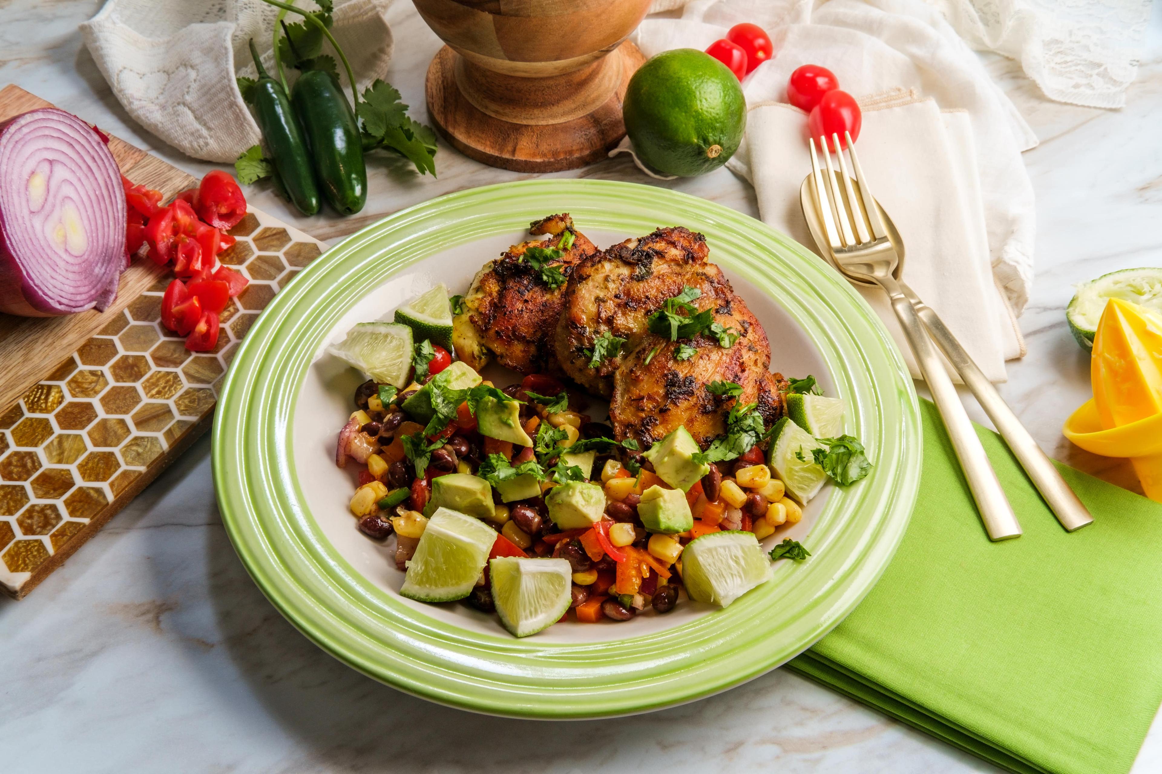 Mexican chicken salad